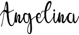 AngelinaFree font download