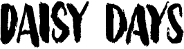Daisy DaysFree font download