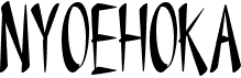 NyoehokaFree font download