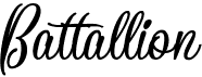 BattallionFree font download