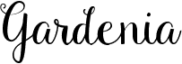 GardeniaFree font download