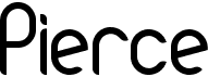 PierceFree font download