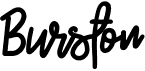 BurstonFree font download