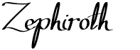 ZephirothFree font download