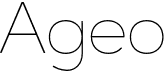 AgeoFree font download