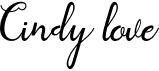 Cindy loveFree font download