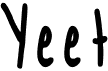 YeetFree font download