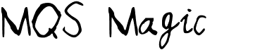 MQS MagicFree font download