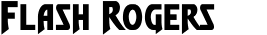 Flash RogersFree font download