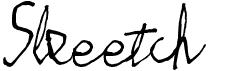 SkeetchFree font download