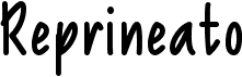 ReprineatoFree font download