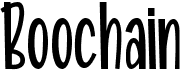 BoochainFree font download