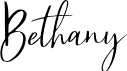 BethanyFree font download