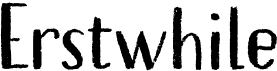 ErstwhileFree font download