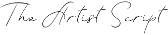 MADE TheArtist ScriptFree font download