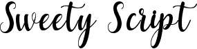 Sweety ScriptFree font download