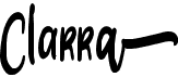 ClarraFree font download