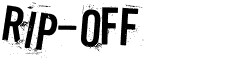 Rip-offFree font download