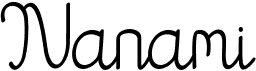 NanamiFree font download