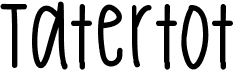 TatertotFree font download