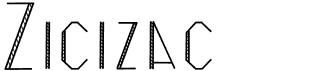 ZicizacFree font download