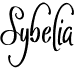 SybeliaFree font download