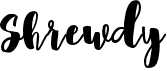 ShrewdyFree font download