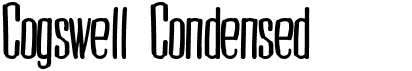 Cogswell CondensedFree font download