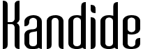 KandideFree font download