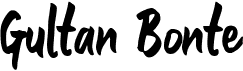 Gultan BonteFree font download