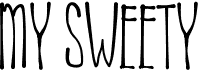 My SweetyFree font download