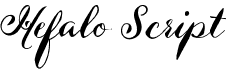 Hefalo ScriptFree font download