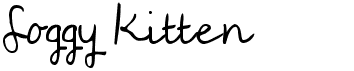 Soggy KittenFree font download