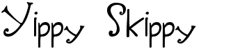 Yippy SkippyFree font download