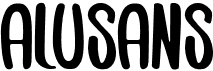 AlusansFree font download