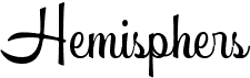 HemisphersFree font download