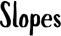 SlopesFree font download