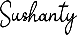 SushantyFree font download