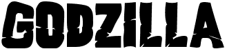 GodzillaFree font download