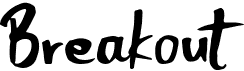 BreakoutFree font download