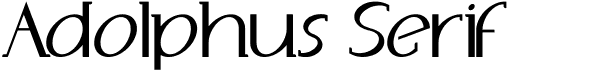 Adolphus SerifFree font download