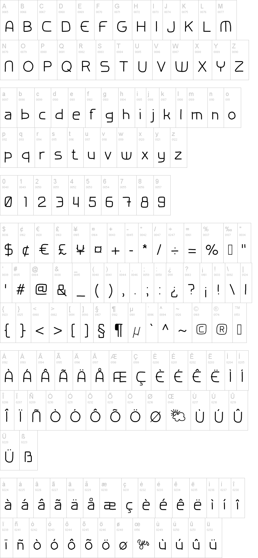 Test Font HF