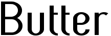 ButterFree font download