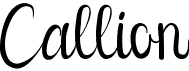 CallionFree font download