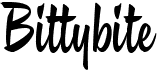 BittybiteFree font download
