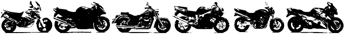 Motor BikezFree font download