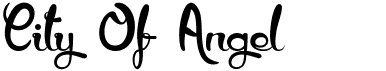 City Of AngelFree font download