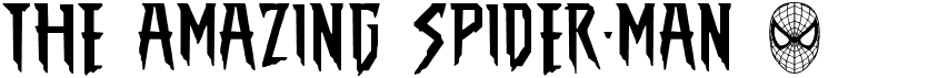 The Amazing Spider-ManFree font download