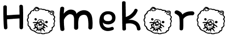 HomekoroFree font download