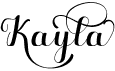 Hello KaylaFree font download